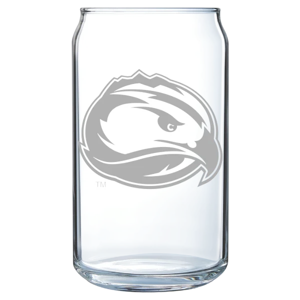 Fort Lewis College Polar Camel 16 oz. Can Glass