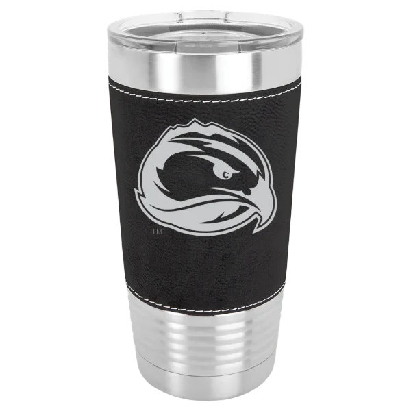 Fort Lewis College Polar Camel 20 oz. Leatherette Grip Tumbler with Standard Lid