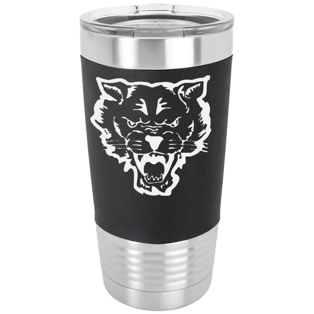 Fort Valley State University Polar Camel 20 oz. Silicone Grip Tumbler with Standard Lid