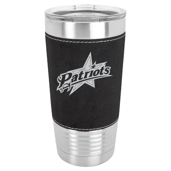 Francis Marion University Polar Camel 20 oz. Leatherette Grip Tumbler with Standard Lid