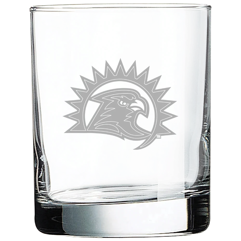 Fresno Pacific University Polar Camel 10 1/2 oz. On The Rocks Glass