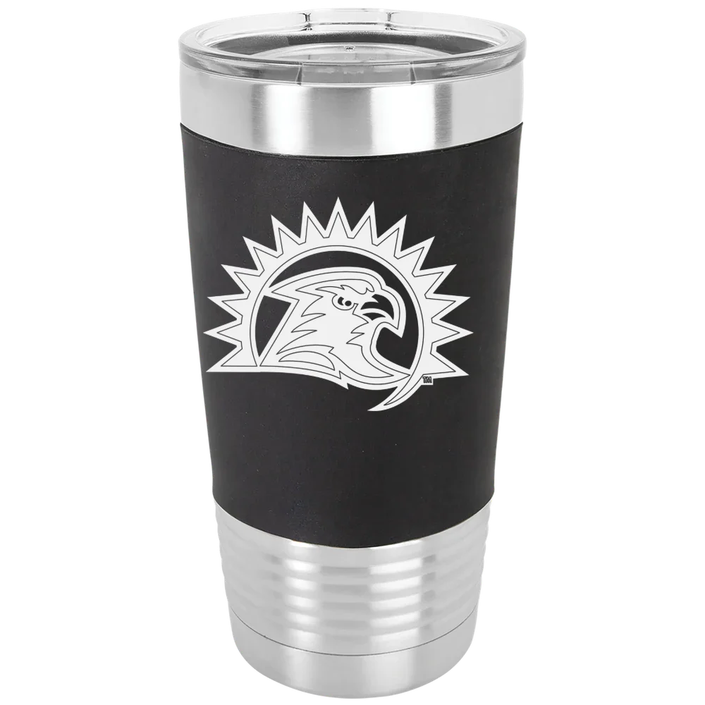 Fresno Pacific University Polar Camel 20 oz. Silicone Grip Tumbler with Standard Lid