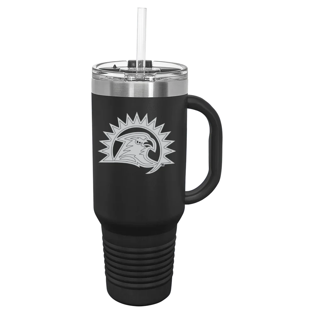 Fresno Pacific University Polar Camel 40 oz. Travel Mug with Snap Lid & Straw