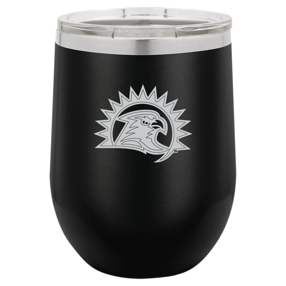 Fresno Pacific University Polar Camel 12 oz. Stemless Wine Tumbler