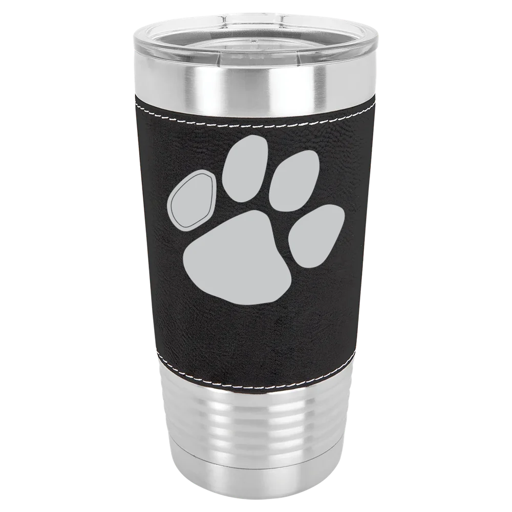 Frostburg State University Polar Camel 20 oz. Leatherette Grip Tumbler with Standard Lid