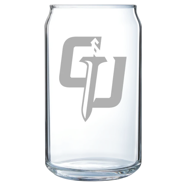 Gannon University Polar Camel 16 oz. Can Glass