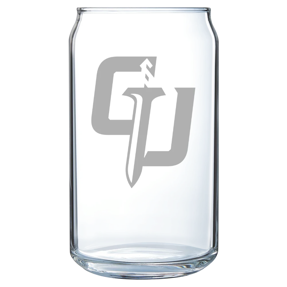 Gannon University Polar Camel 16 oz. Can Glass