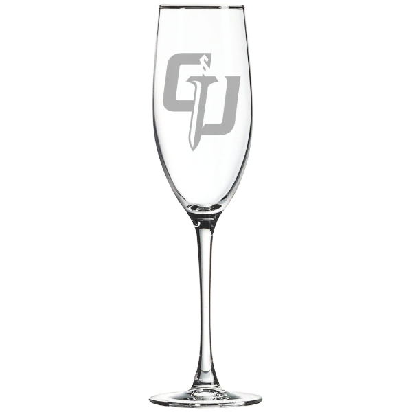 Gannon University Polar Camel 8 oz. Champagne Flute