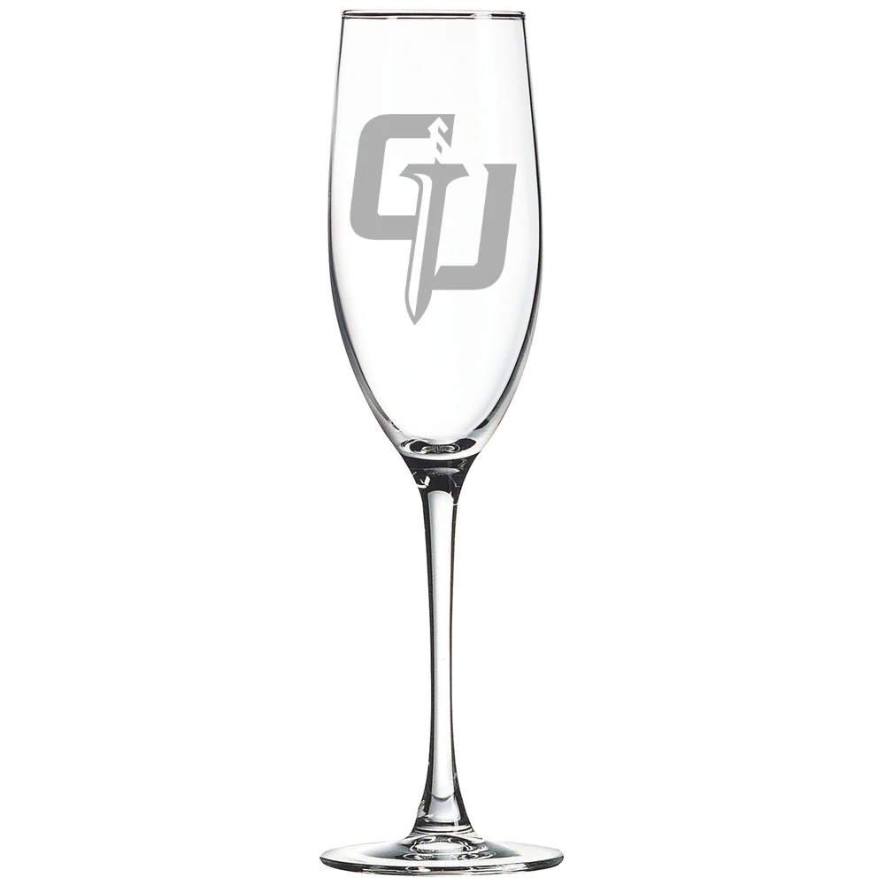 Gannon University Polar Camel 8 oz. Champagne Flute