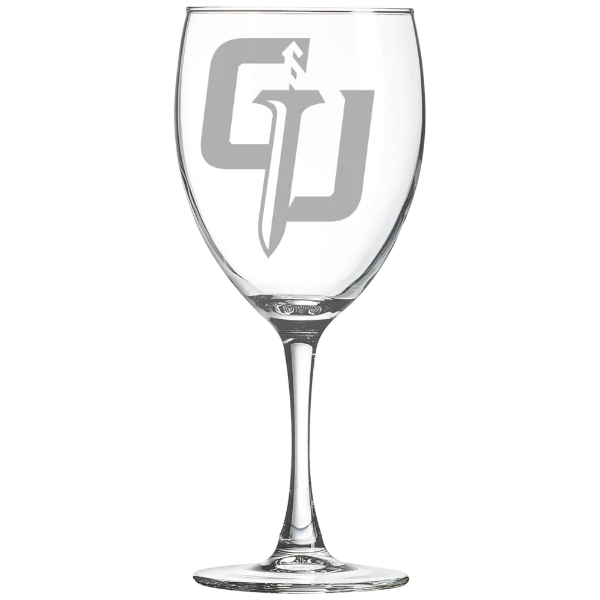 Gannon University Polar Camel 10 1/2 oz. Wine Glass