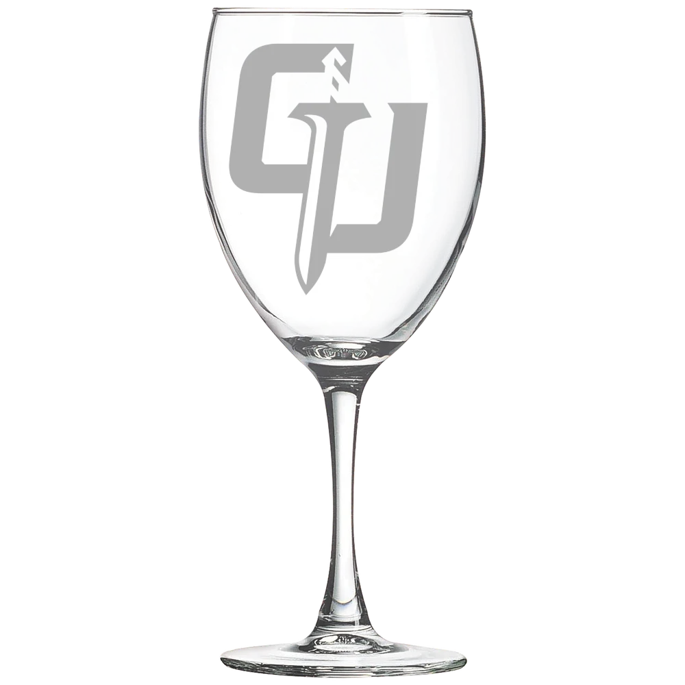 Gannon University Polar Camel 10 1/2 oz. Wine Glass