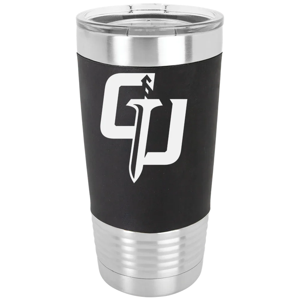 Gannon University Polar Camel 20 oz. Silicone Grip Tumbler with Standard Lid