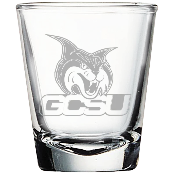 Georgia College Polar Camel 1.7 oz. Shot Glass