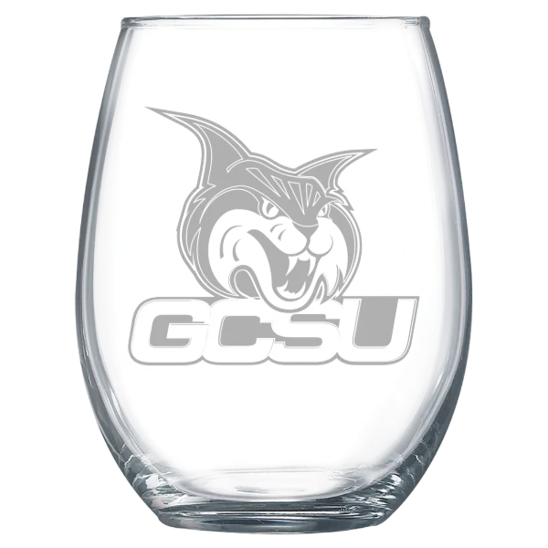 Georgia College Polar Camel 15 oz. Stemless Wine Glass