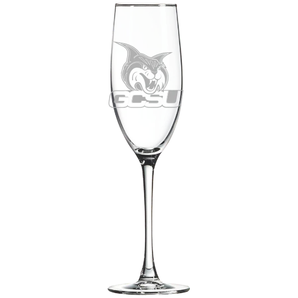 Georgia College Polar Camel 8 oz. Champagne Flute