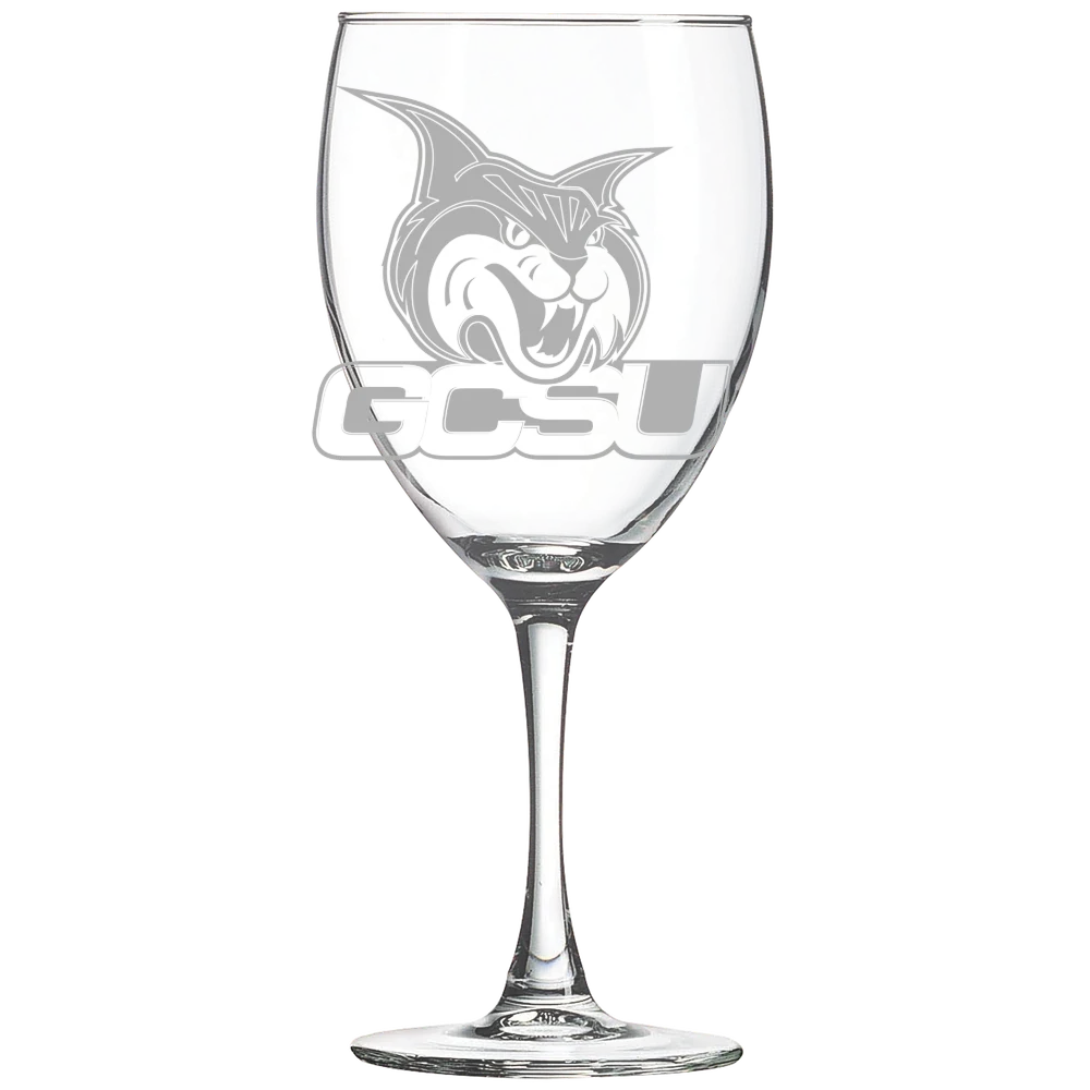 Georgia College Polar Camel 10 1/2 oz. Wine Glass