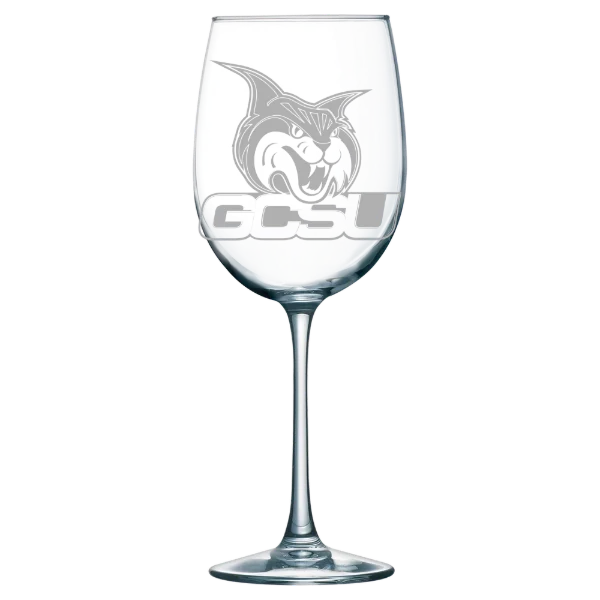 Georgia College Polar Camel 19 oz. Wine Glass