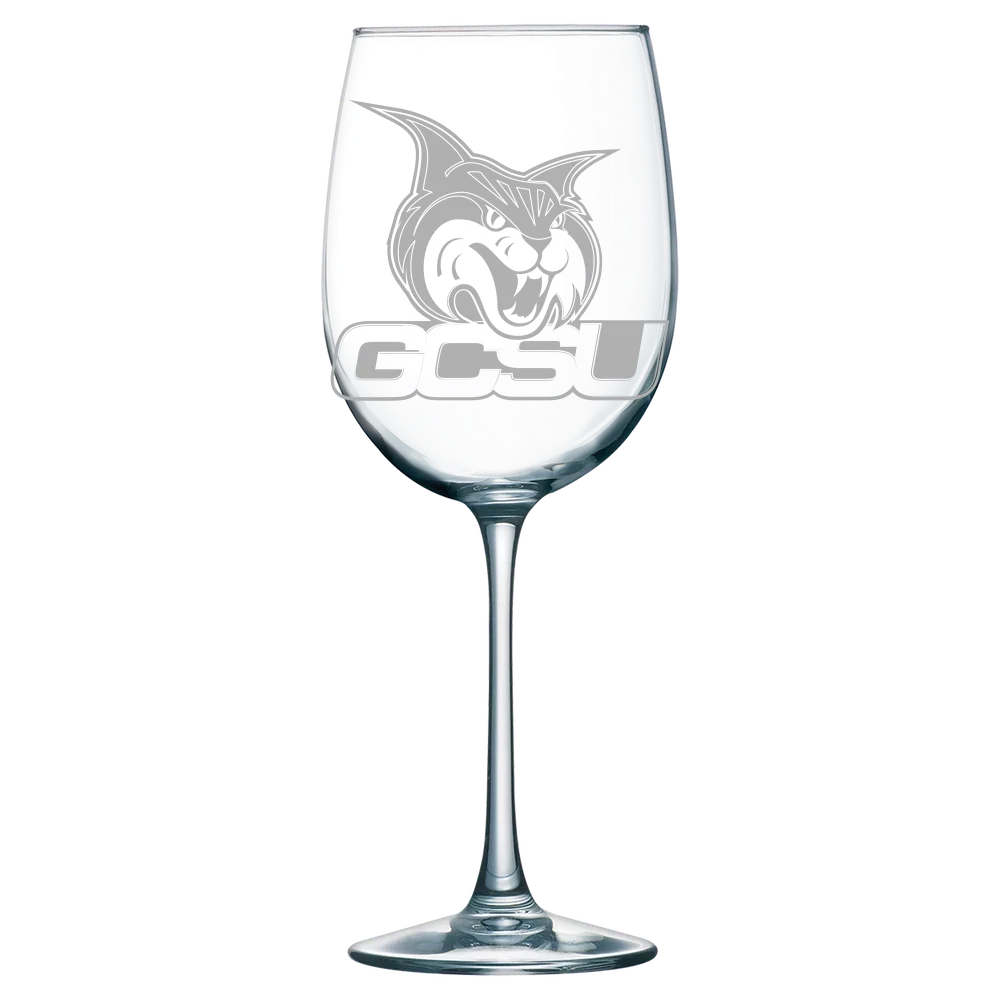 Georgia College Polar Camel 19 oz. Wine Glass