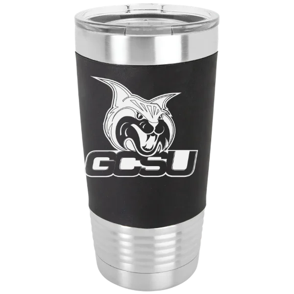Georgia College Polar Camel 20 oz. Silicone Grip Tumbler with Standard Lid