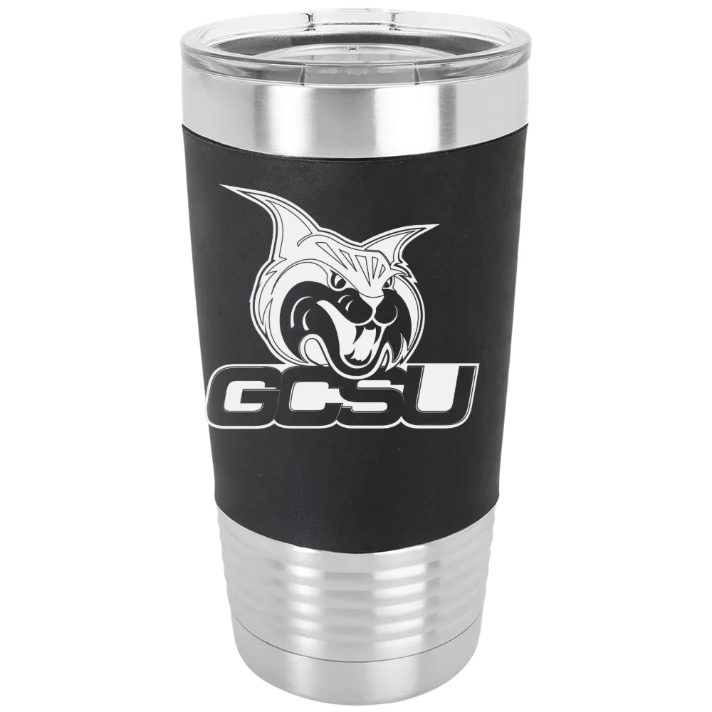 Georgia College Polar Camel 20 oz. Silicone Grip Tumbler with Standard Lid