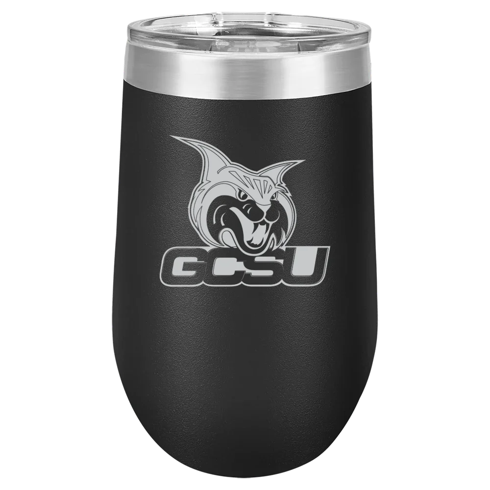 Georgia College Polar Camel 16 oz. Stemless Wine Tumbler