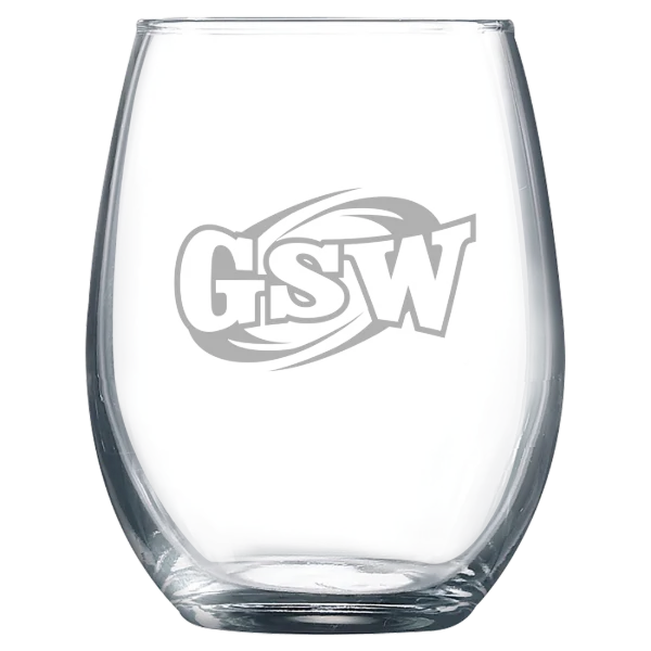 Georgia Southwestern State University Polar Camel 9 oz. Stemless Wine Glass