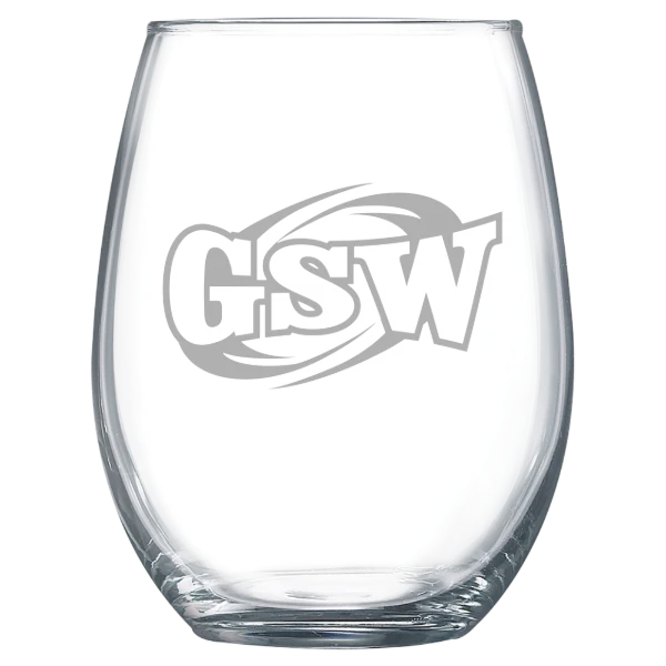 Georgia Southwestern State University Polar Camel 15 oz. Stemless Wine Glass