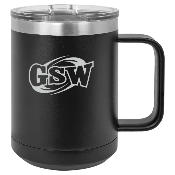 Georgia Southwestern State University Polar Camel 15 oz. Mug with Slider Lid