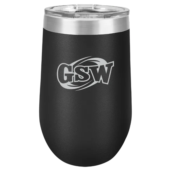 Georgia Southwestern State University Polar Camel 16 oz. Stemless Wine Tumbler