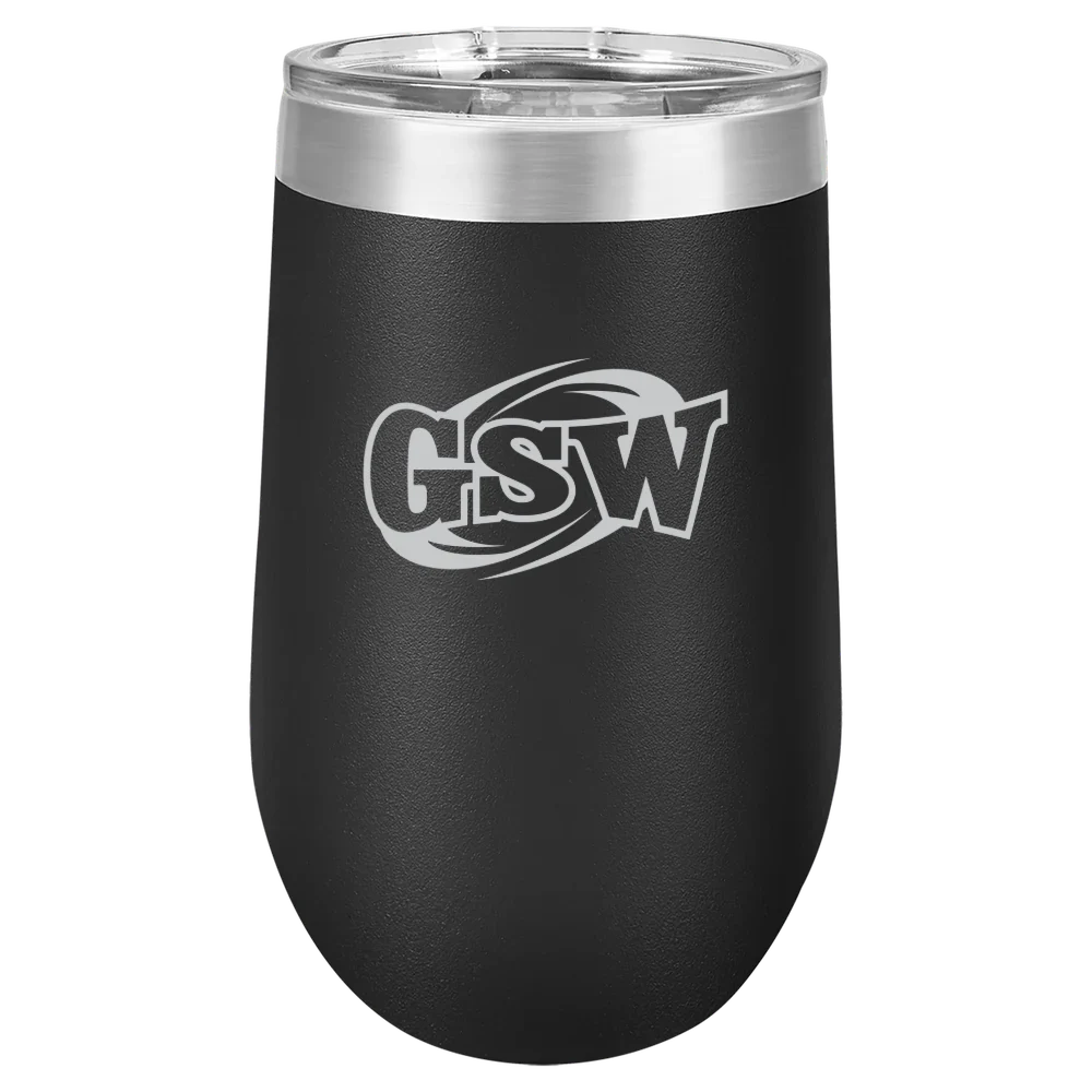 Georgia Southwestern State University Polar Camel 16 oz. Stemless Wine Tumbler