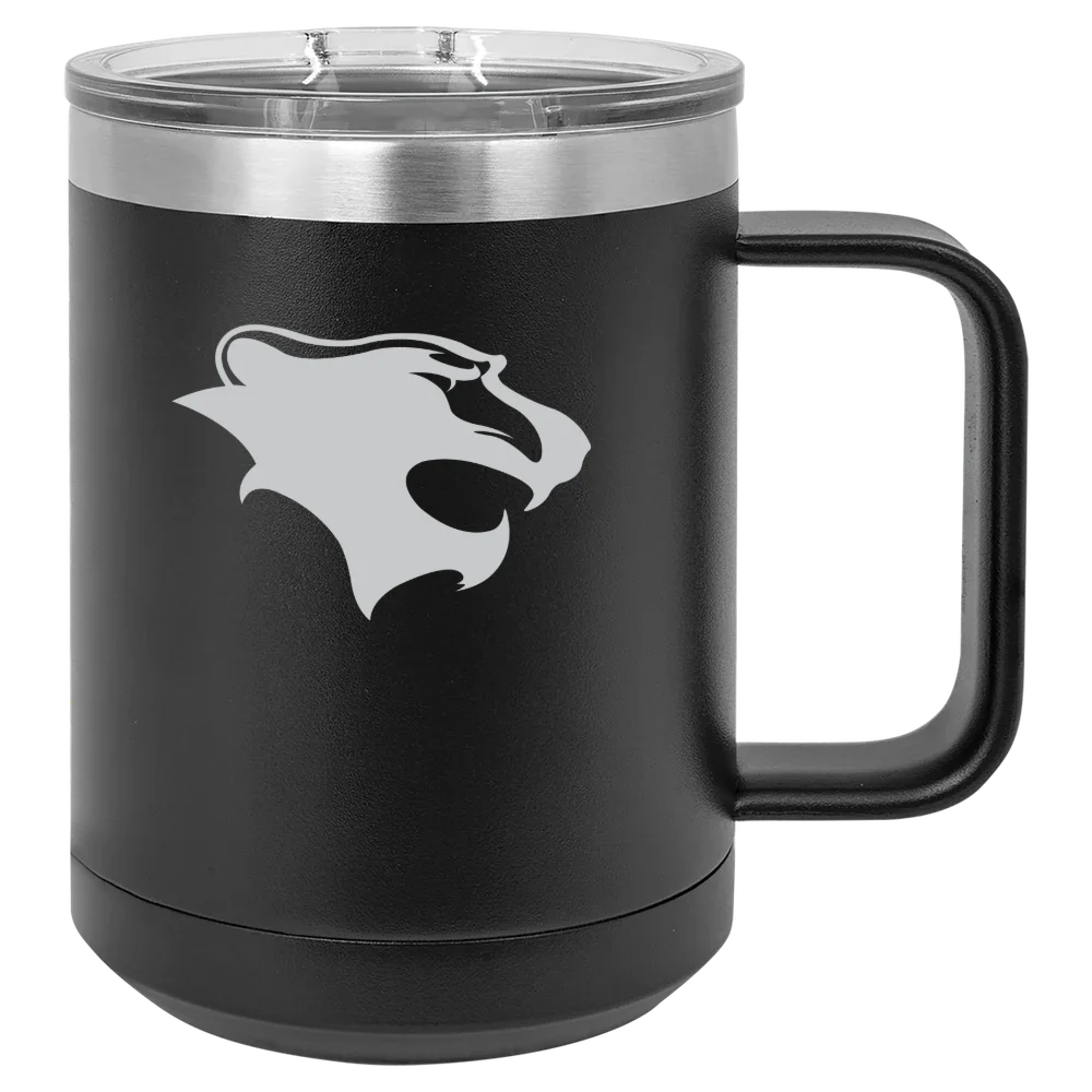 Georgian Court University Polar Camel 15 oz. Mug with Slider Lid