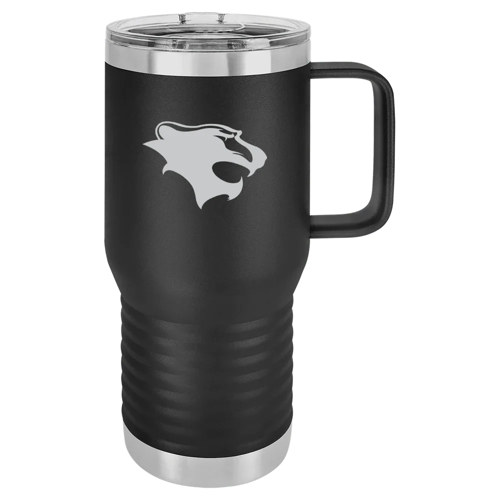 Georgian Court University Polar Camel 20 oz. Travel Mug with Slider Lid