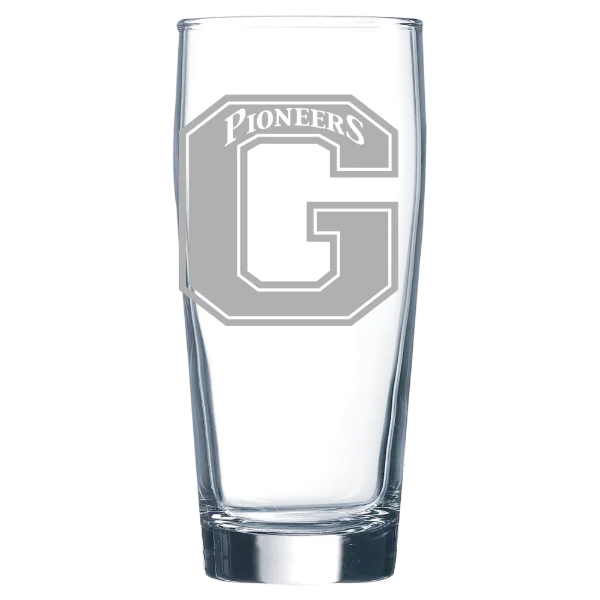 Glenville State University Polar Camel 16 oz. Willi Becher Beer Glass