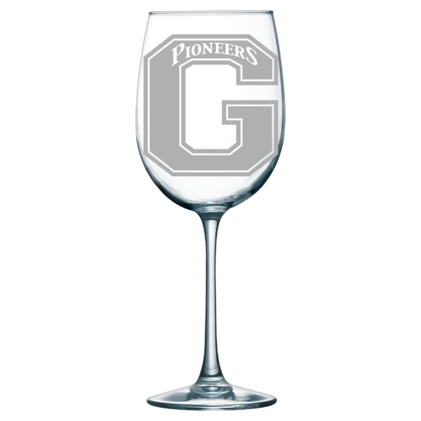 Glenville State University Polar Camel 19 oz. Wine Glass