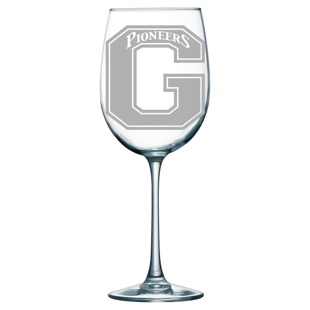 Glenville State University Polar Camel 19 oz. Wine Glass