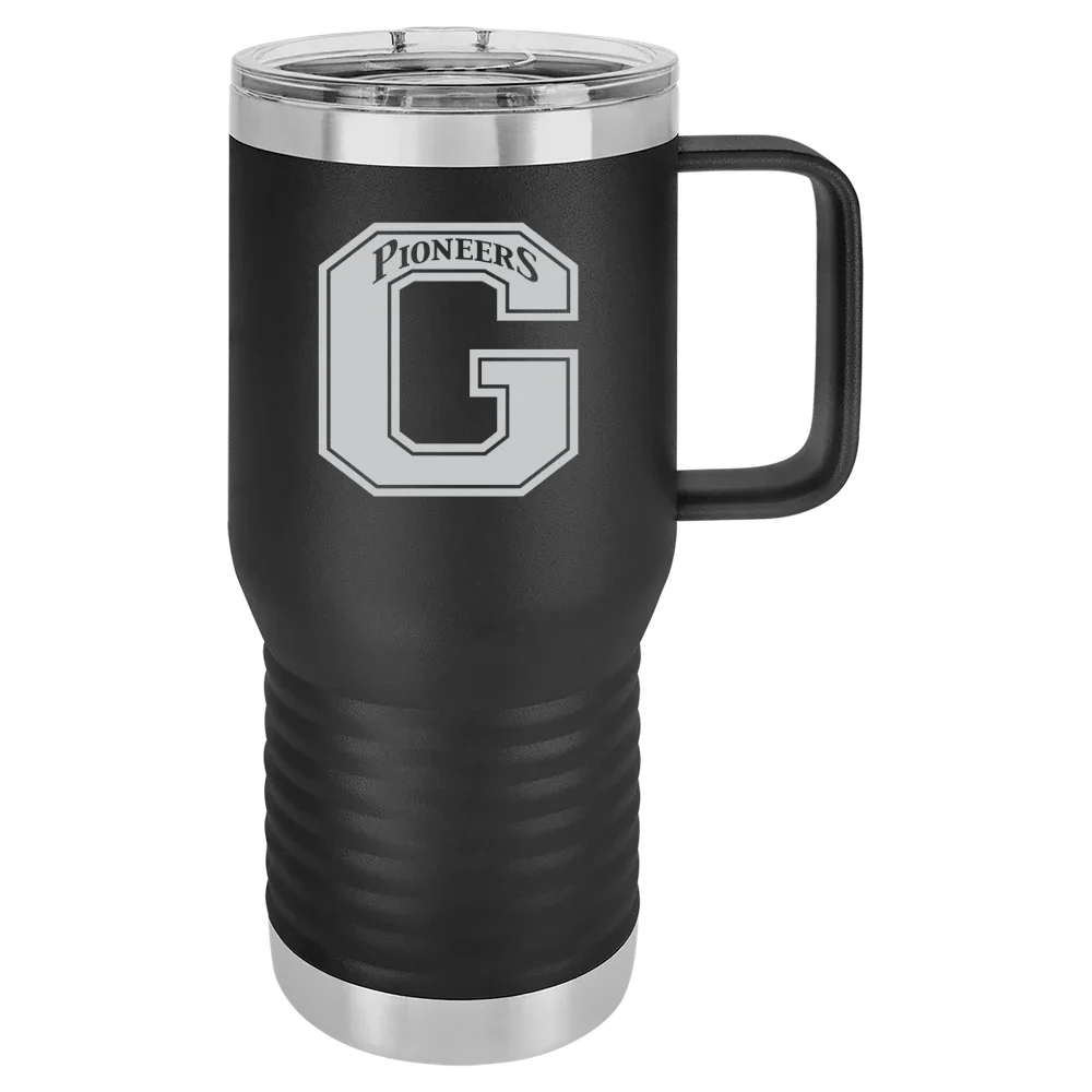 Glenville State University Polar Camel 20 oz. Travel Mug with Slider Lid