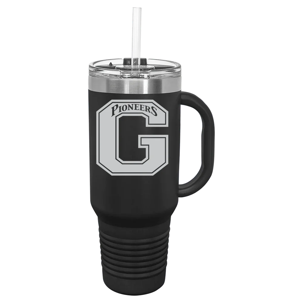 Glenville State University Polar Camel 40 oz. Travel Mug with Snap Lid & Straw