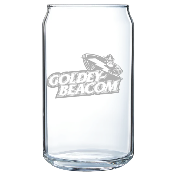 Goldey-Beacom College Polar Camel 16 oz. Can Glass