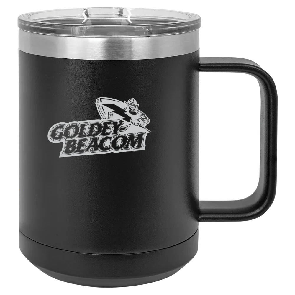 Goldey-Beacom College Polar Camel 15 oz. Mug with Slider Lid