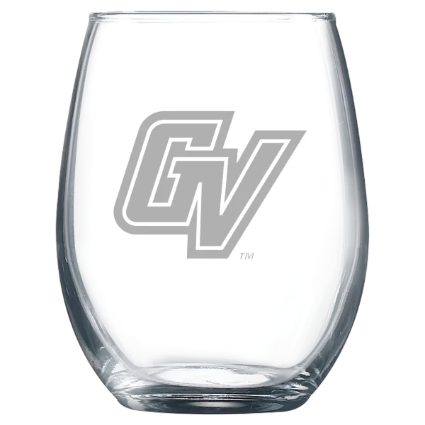 Grand Valley State University Polar Camel 9 oz. Stemless Wine Glass