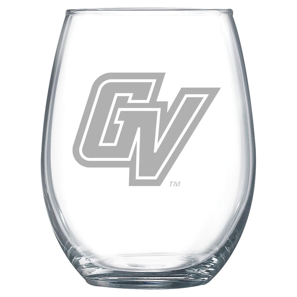 Grand Valley State University Polar Camel 15 oz. Stemless Wine Glass
