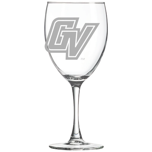 Grand Valley State University Polar Camel 10 1/2 oz. Wine Glass