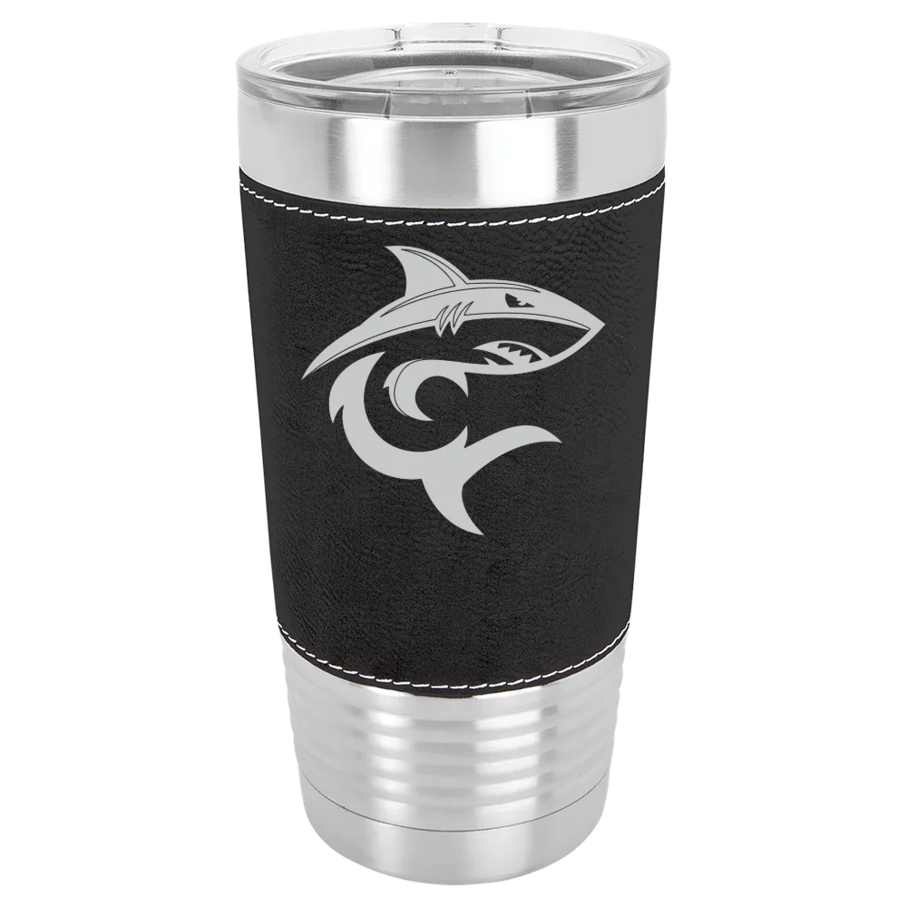 Hawaii Pacific University Polar Camel 20 oz. Leatherette Grip Tumbler with Standard Lid