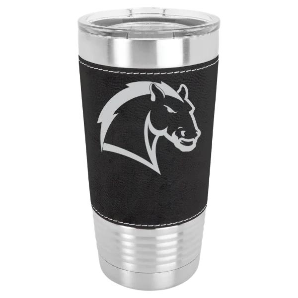 Hillsdale College Polar Camel 20 oz. Leatherette Grip Tumbler with Standard Lid