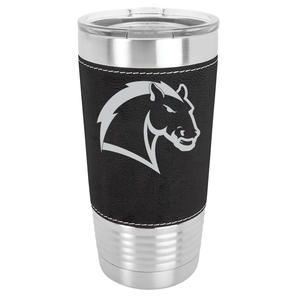 Hillsdale College Polar Camel 20 oz. Leatherette Grip Tumbler with Standard Lid