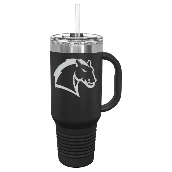 Hillsdale College Polar Camel 40 oz. Travel Mug with Snap Lid & Straw
