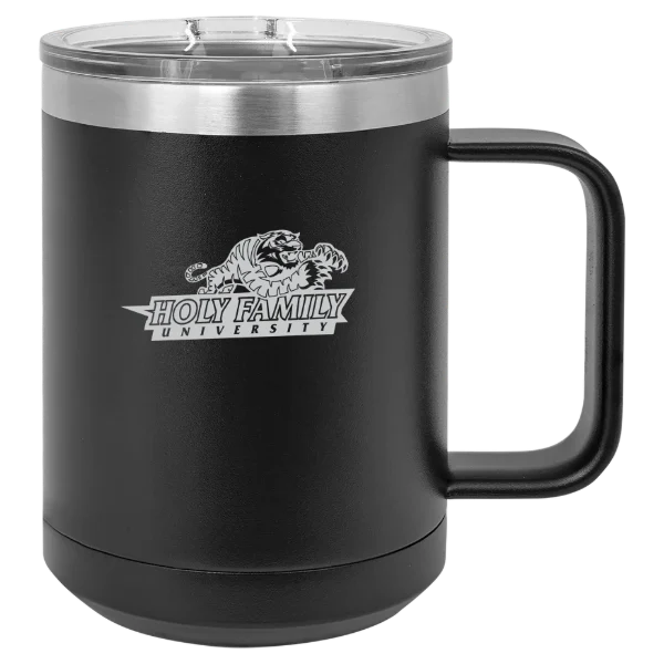 Holy Family University Polar Camel 15 oz. Mug with Slider Lid