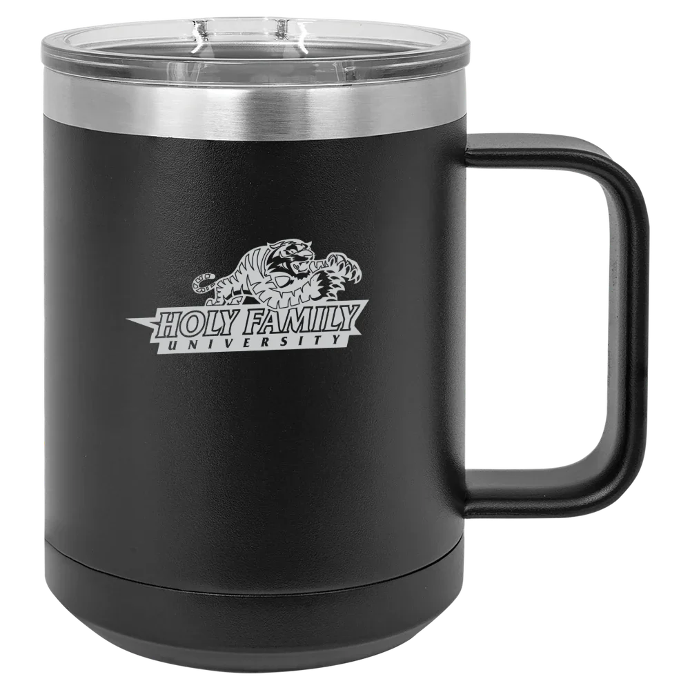 Holy Family University Polar Camel 15 oz. Mug with Slider Lid