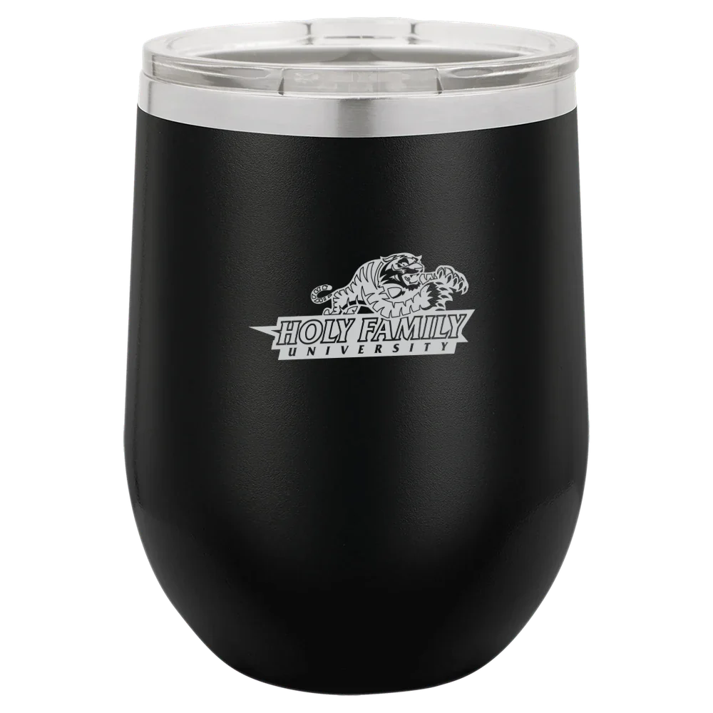 Holy Family University Polar Camel 12 oz. Stemless Wine Tumbler