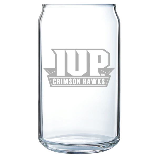 Indiana University of Pennsylvania Polar Camel 16 oz. Can Glass